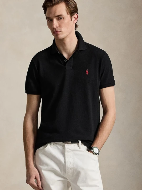 Zdjęcie produktu Polo Ralph Lauren polo bawełniane czarny
