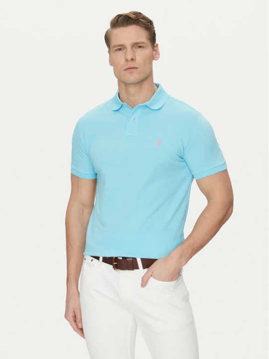Zdjęcie produktu Polo Ralph Lauren Polo Core Replen 710782592 Niebieski Custom Slim Fit