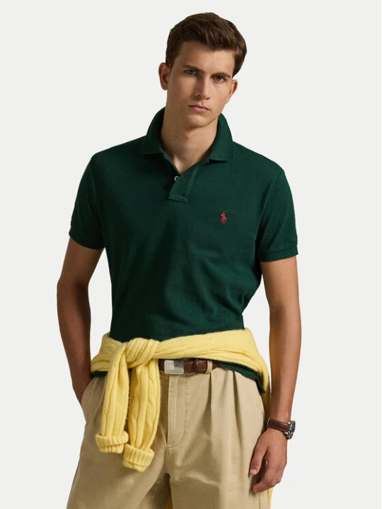 Zdjęcie produktu Polo Ralph Lauren Polo Core Replen 710782592 Zielony Custom Slim Fit