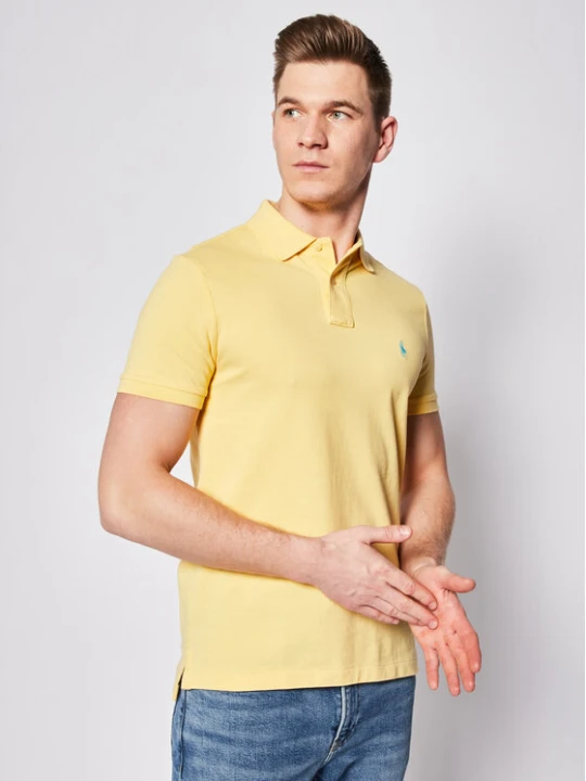 Zdjęcie produktu Polo Ralph Lauren Polo Core Replen 710782592 Żółty Custom Slim Fit