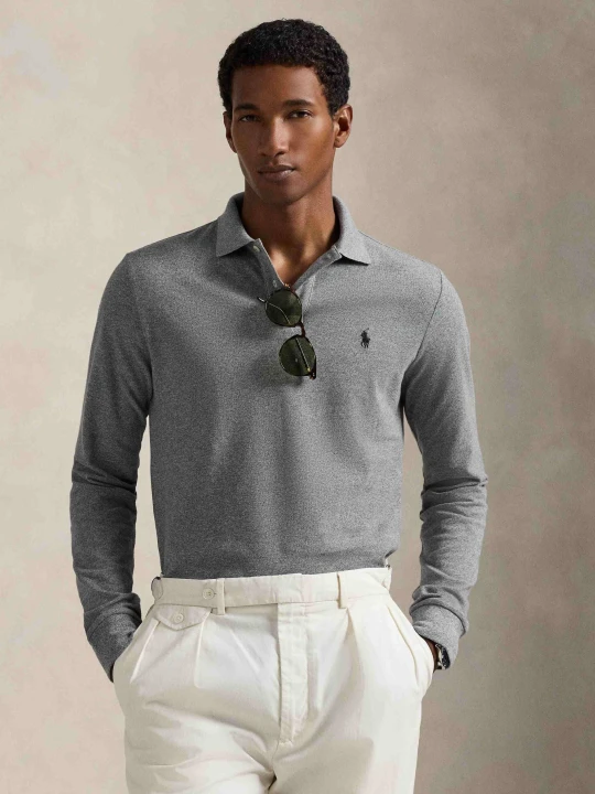 Zdjęcie produktu POLO RALPH LAUREN Polo | Custom slim fit szary