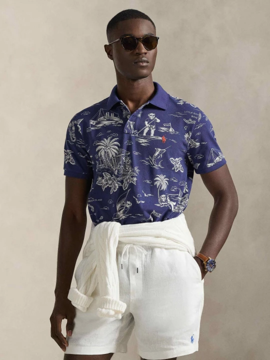 Zdjęcie produktu POLO RALPH LAUREN Polo | Custom slim fit granatowy