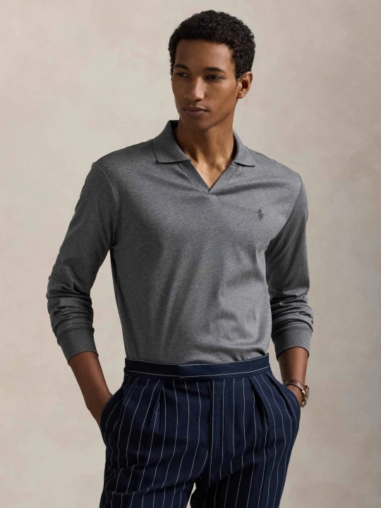 Zdjęcie produktu POLO RALPH LAUREN Polo | Custom slim fit szary
