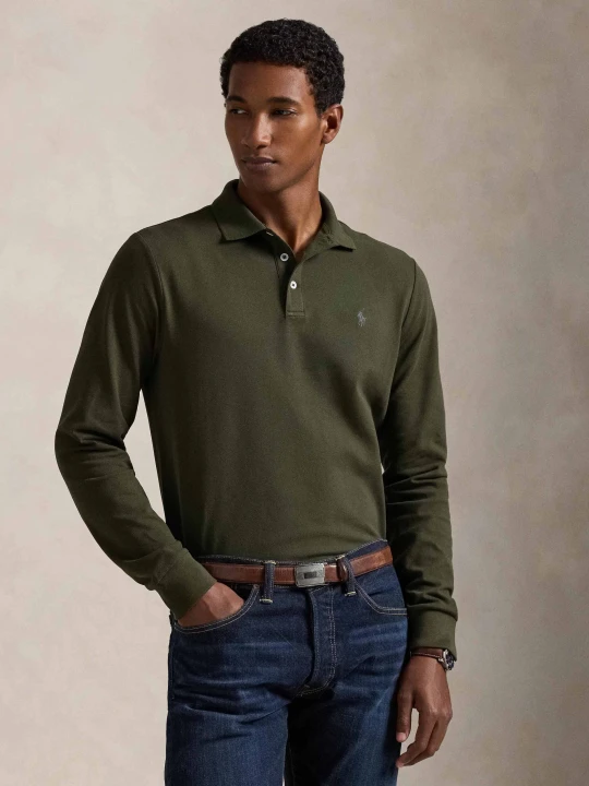 Zdjęcie produktu POLO RALPH LAUREN Polo | Custom slim fit oliwkowy