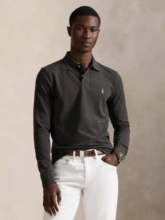 Zdjęcie produktu POLO RALPH LAUREN Polo | Custom slim fit grafitowy