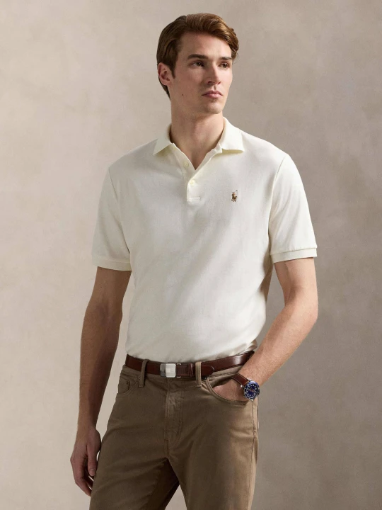 Zdjęcie produktu POLO RALPH LAUREN Polo | Custom slim fit kremowy