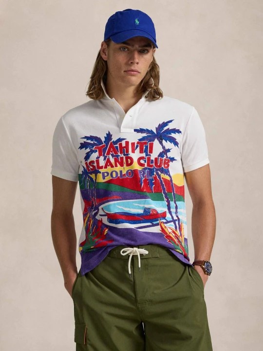 Zdjęcie produktu POLO RALPH LAUREN Polo | Custom slim fit biały