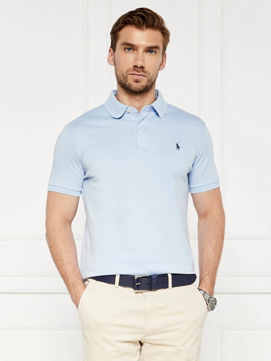 Zdjęcie produktu POLO RALPH LAUREN Polo | Custom slim fit błękitny