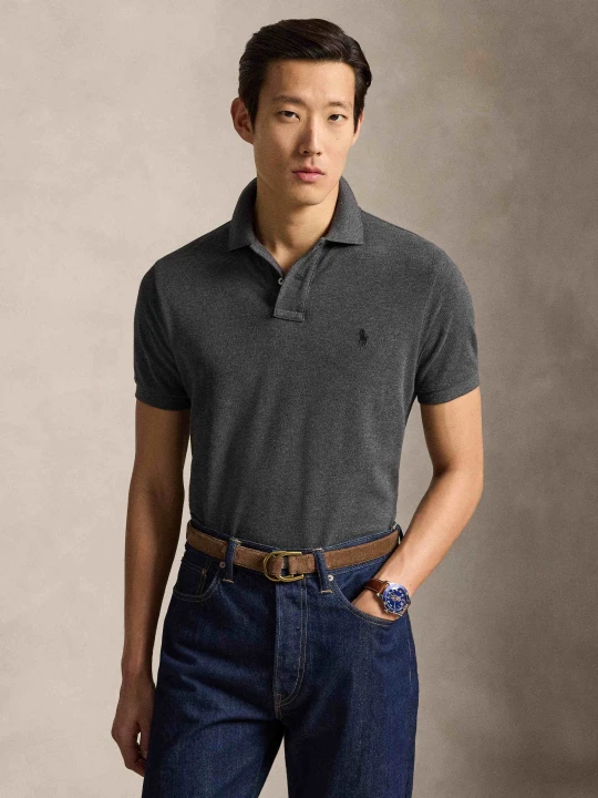 Zdjęcie produktu POLO RALPH LAUREN Polo | Custom slim fit grafitowy