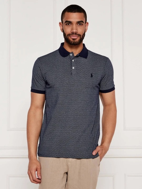 Zdjęcie produktu POLO RALPH LAUREN Polo | Custom slim fit | stretch mesh granatowy