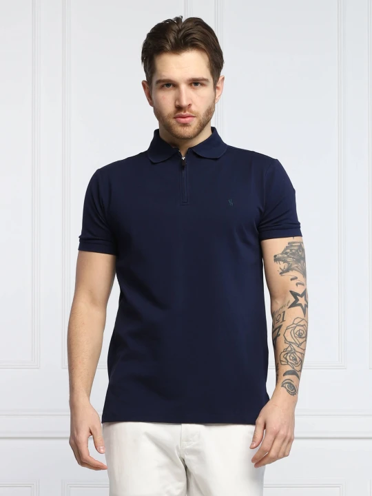 Zdjęcie produktu POLO RALPH LAUREN Polo | Custom slim fit | stretch mesh granatowy
