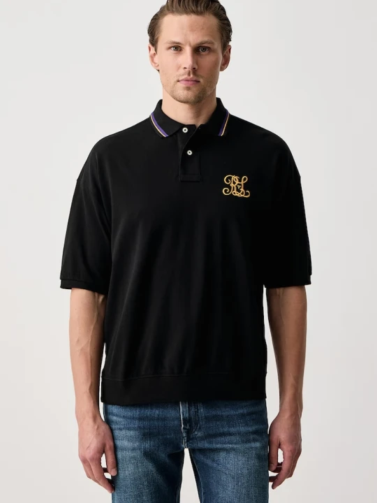 Zdjęcie produktu Polo Ralph Lauren polo męskie bawełniane czarny