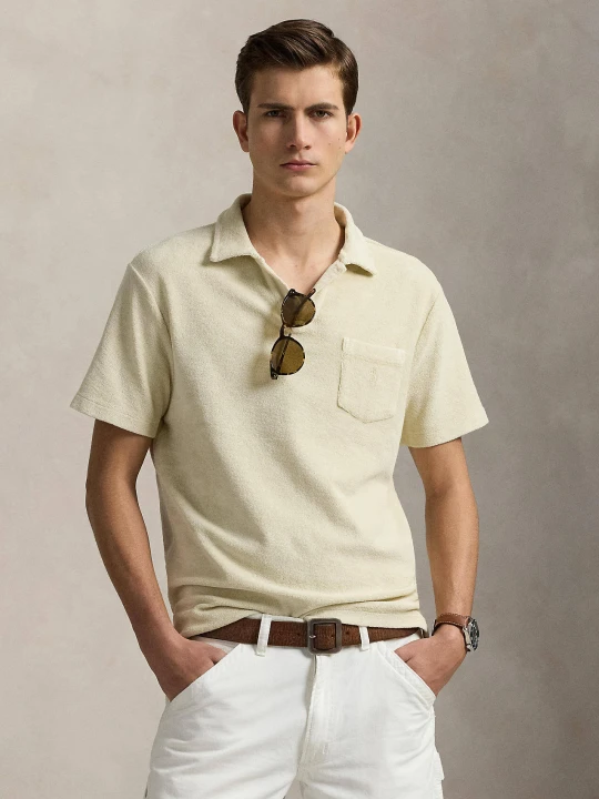 Zdjęcie produktu POLO RALPH LAUREN Polo | Regular Fit frotté beżowy