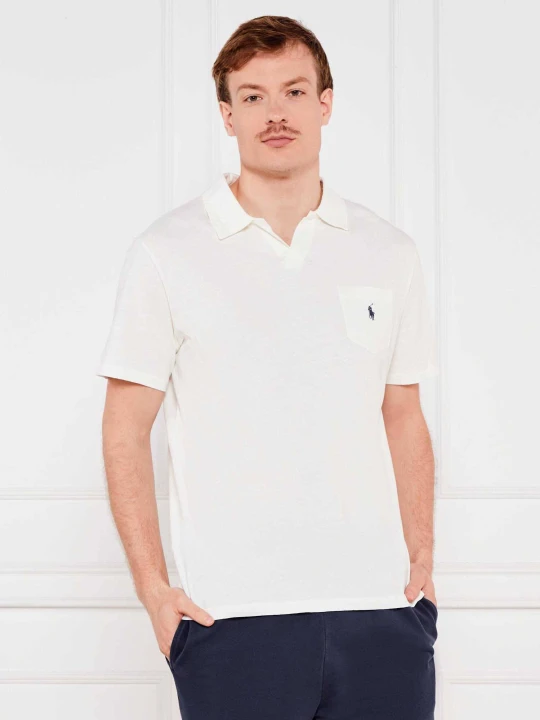 Zdjęcie produktu POLO RALPH LAUREN Polo | Regular Fit | z dodatkiem lnu biały
