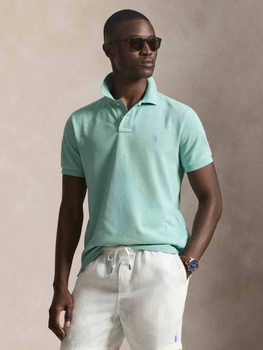 Zdjęcie produktu POLO RALPH LAUREN Polo | Slim Fit | pique miętowy