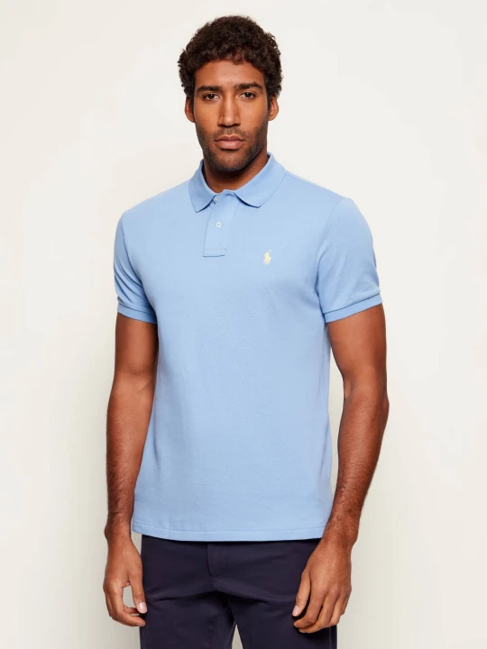 Zdjęcie produktu POLO RALPH LAUREN Polo | Slim Fit | pique niebieski