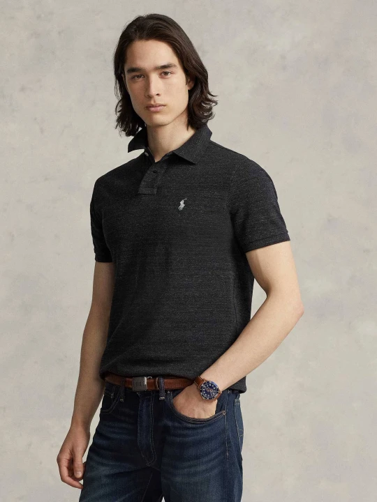 Zdjęcie produktu POLO RALPH LAUREN Polo | Slim Fit | pique czarny