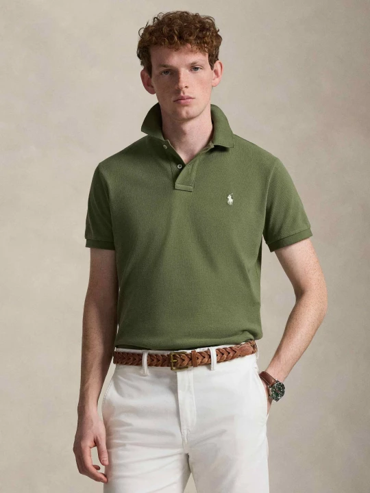 Zdjęcie produktu POLO RALPH LAUREN Polo | Slim Fit | pique khaki