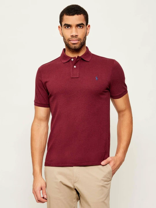 Zdjęcie produktu POLO RALPH LAUREN Polo | Slim Fit | pique bordowy