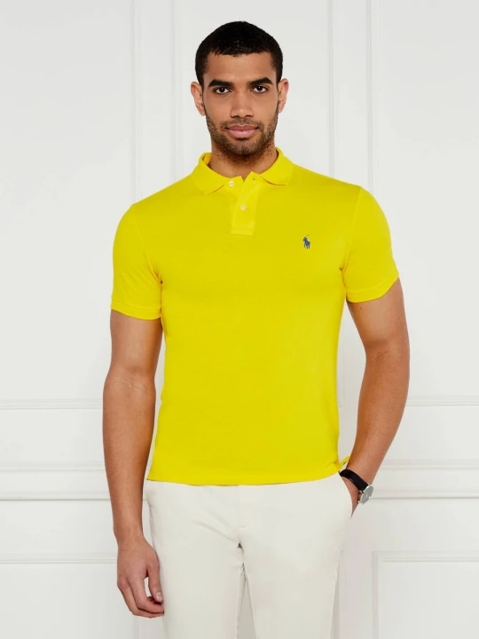 Zdjęcie produktu POLO RALPH LAUREN Polo | Slim Fit | pique żółty