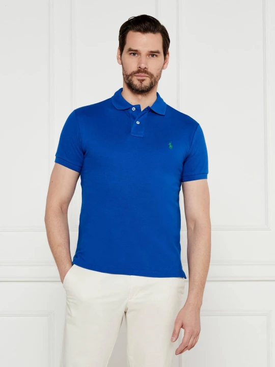 Zdjęcie produktu POLO RALPH LAUREN Polo | Slim Fit | pique niebieski