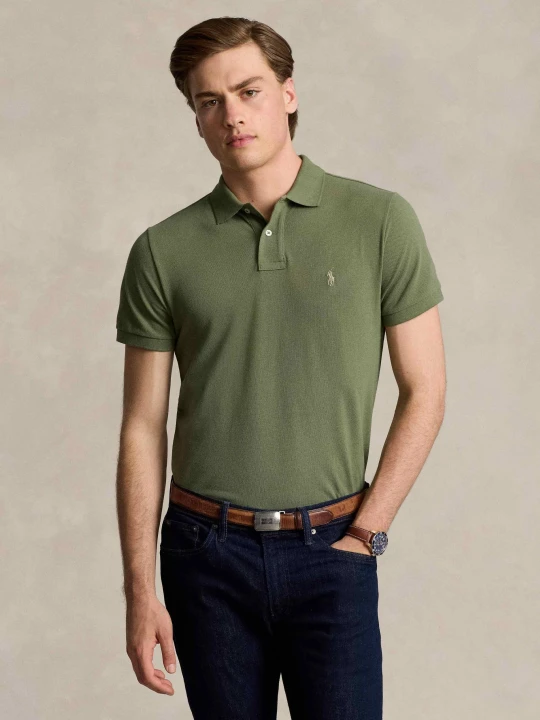Zdjęcie produktu POLO RALPH LAUREN Polo | Slim Fit | pique khaki