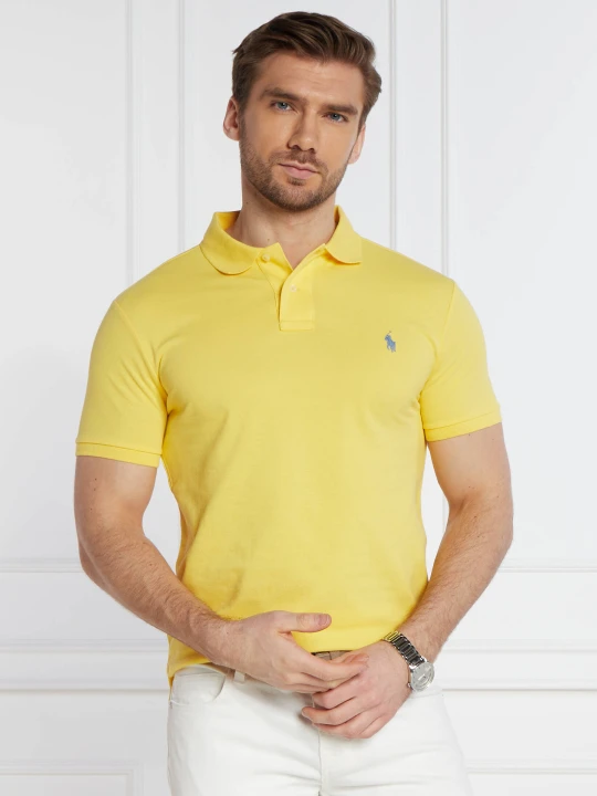 Zdjęcie produktu POLO RALPH LAUREN Polo | Slim Fit | pique żółty