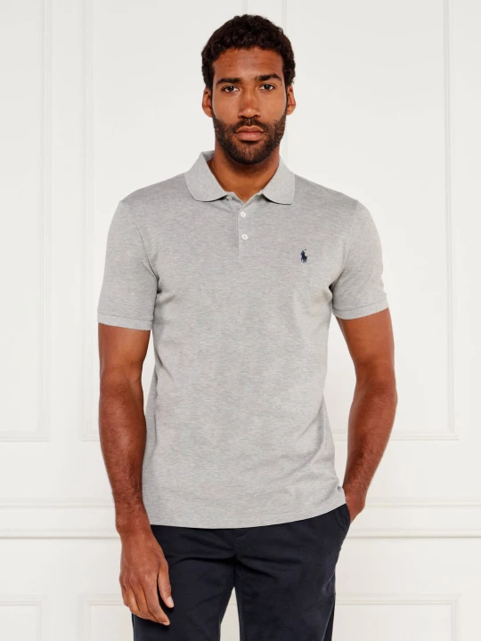 Zdjęcie produktu POLO RALPH LAUREN Polo | Slim Fit | pique szary