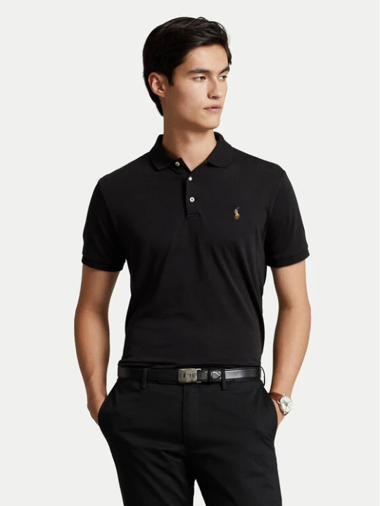 Zdjęcie produktu Polo Ralph Lauren Polo Ssl 710713130001 Czarny Slim Fit