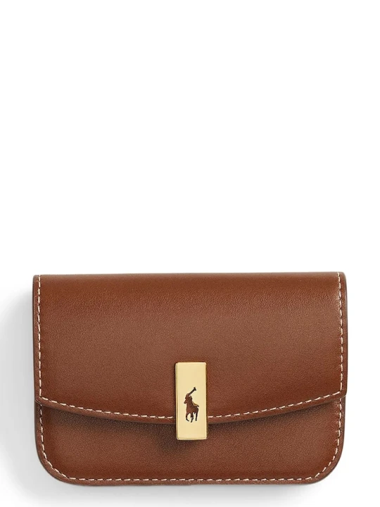 Zdjęcie produktu Polo Ralph Lauren portfel skórzany brązowy