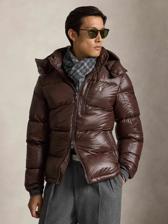 Zdjęcie produktu POLO RALPH LAUREN Puchowa kurtka | Regular Fit brązowy