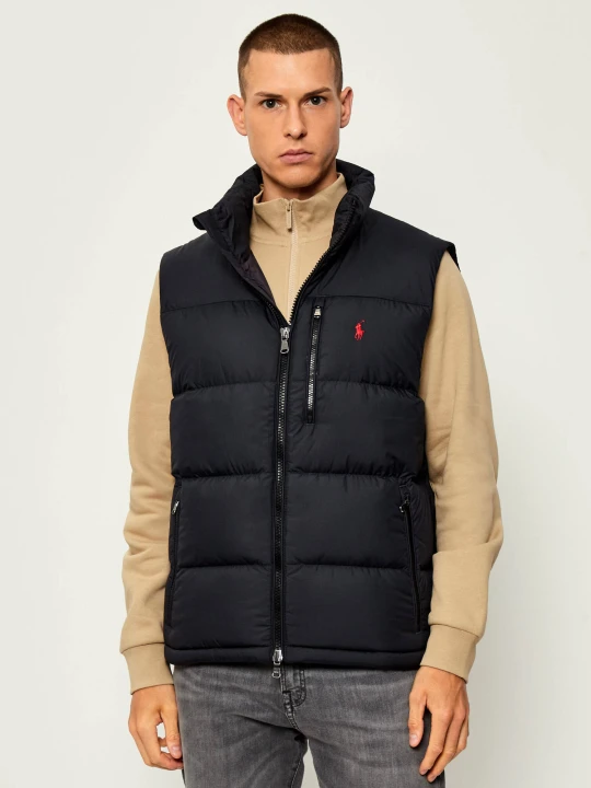 Zdjęcie produktu POLO RALPH LAUREN Puchowy bezrękawnik | Regular Fit czarny