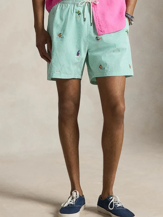 Zdjęcie produktu Polo Ralph Lauren REC POLY SEERSUCKER-WVN-SWIM BOTTOM szorty kąpielowe męskie