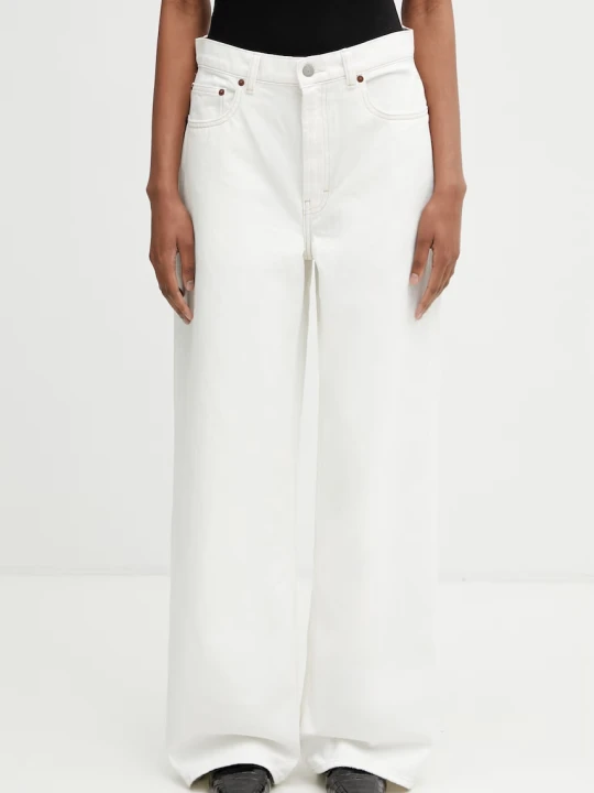 Zdjęcie produktu Polo Ralph Lauren RIGID DENIM-WVN-PANTS spodnie straight bawełniane damskie