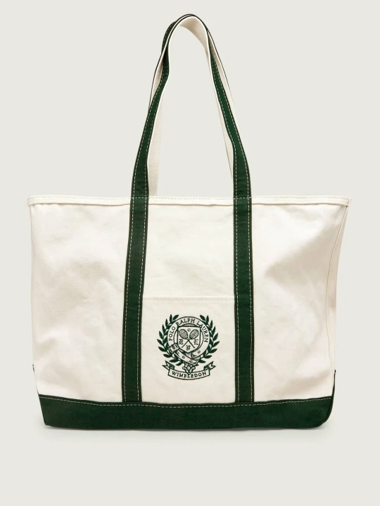 Zdjęcie produktu POLO RALPH LAUREN Shopperka | Polo Ralph Lauren x Wimbledon biały