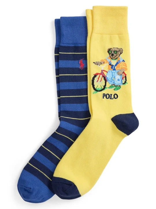 Zdjęcie produktu Polo Ralph Lauren skarpetki 2-pack żółty