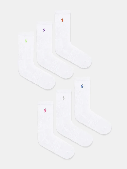 Zdjęcie produktu Polo Ralph Lauren skarpetki 6-pack biały