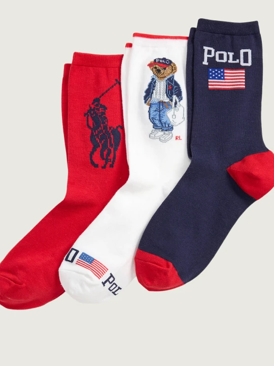 Zdjęcie produktu POLO RALPH LAUREN Skarpety 3-pack granatowy