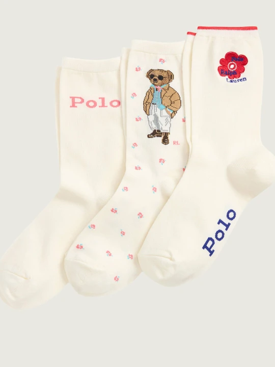 Zdjęcie produktu POLO RALPH LAUREN Skarpety 3-pack beżowy