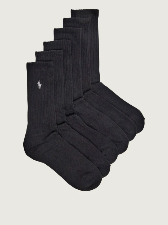 Zdjęcie produktu POLO RALPH LAUREN Skarpety 6-pack czarny