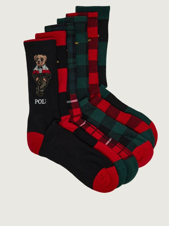 Zdjęcie produktu POLO RALPH LAUREN Skarpety 6-pack czerwony