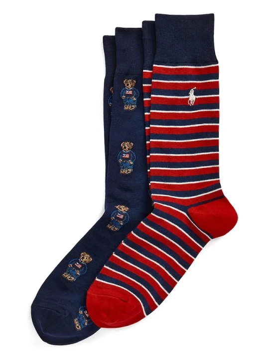 Zdjęcie produktu Polo Ralph Lauren skarpety męskie 2-pack granatowy