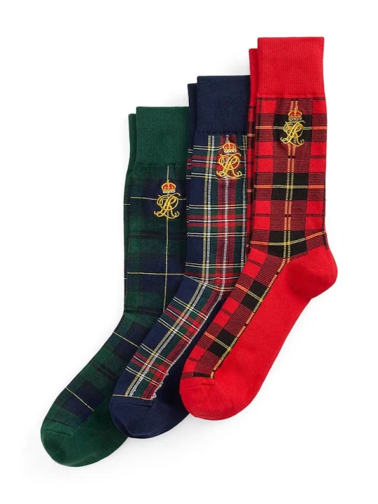Zdjęcie produktu Polo Ralph Lauren skarpety męskie z bawełną 3-pack