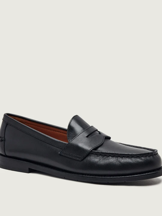 Zdjęcie produktu POLO RALPH LAUREN Skórzane loafersy ALSTON PENNY czarny