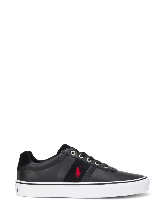 Zdjęcie produktu POLO RALPH LAUREN Skórzane sneakersy czarny