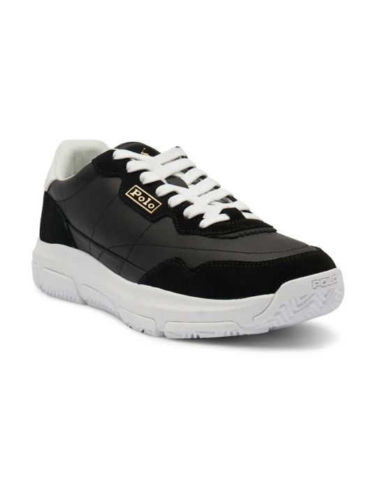 Zdjęcie produktu POLO RALPH LAUREN Skórzane sneakersy czarny