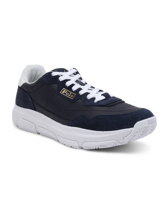 Zdjęcie produktu POLO RALPH LAUREN Skórzane sneakersy granatowy