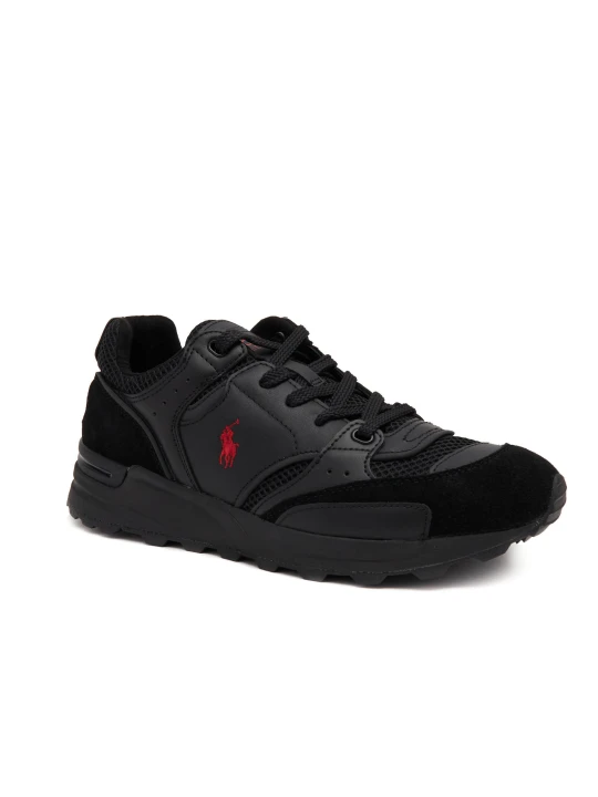 Zdjęcie produktu POLO RALPH LAUREN Skórzane sneakersy czarny