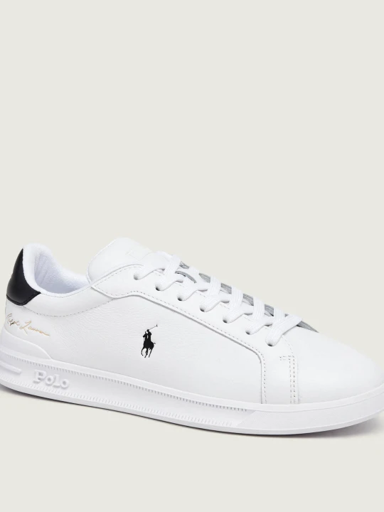 Zdjęcie produktu POLO RALPH LAUREN Skórzane sneakersy HEART COURT biały