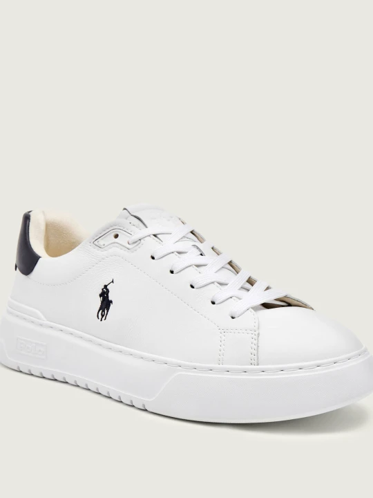 Zdjęcie produktu POLO RALPH LAUREN Skórzane sneakersy RLITE COURT biały